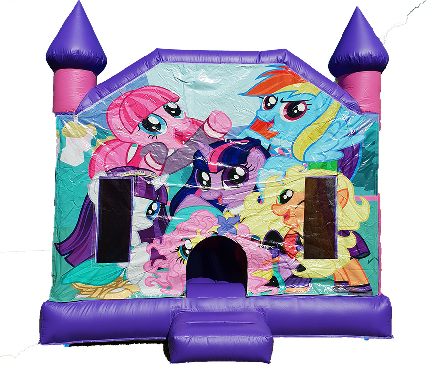 My Little pony (5x5m) castle with slide