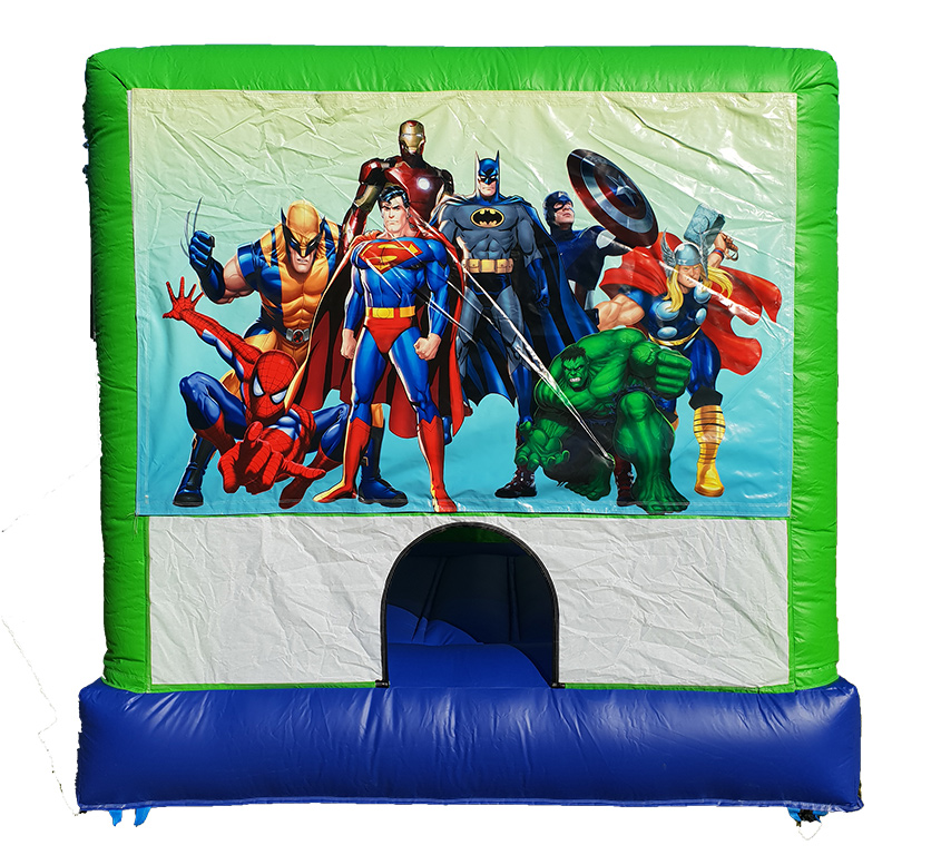 Super heroes (3x3m) castle